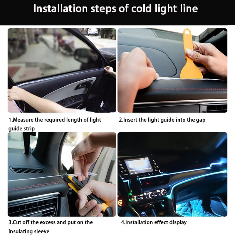 Ambient Interior Lighting Strips