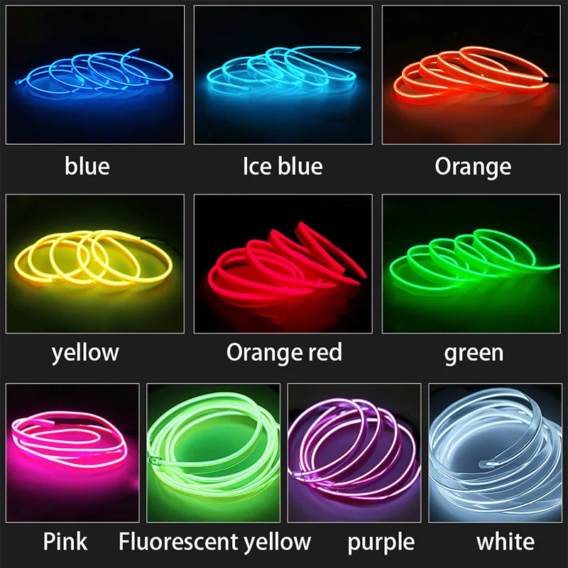 Ambient Interior Lighting Strips